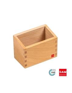 Boite en bois pour chiffres rugueux - GAM Montessori - 1MM08310