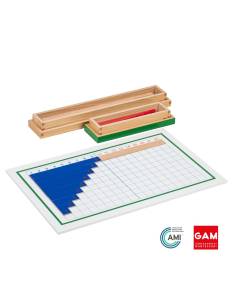 Tableau de la soustraction et réglettes - GAM Montessori - 1MM120 2