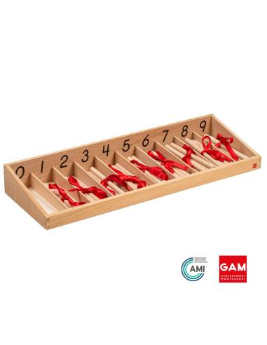 Boite des fuseaux : version US - GAM Montessori - 1MM084US