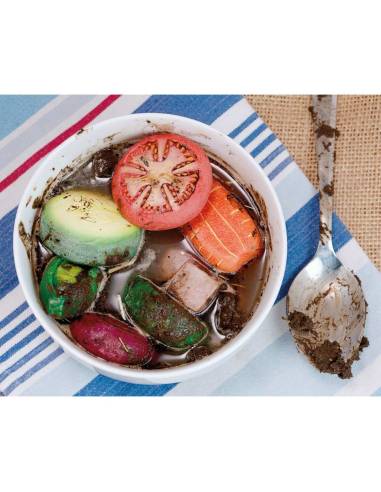 Légumes sensoriel en pierre - Yellow Doord - YD1135 pour jeu libre, imitation et langage.