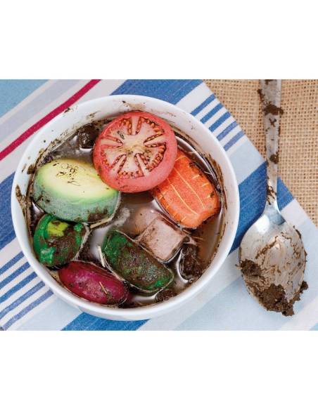 Légumes sensoriel en pierre - Yellow Doord - YD1135 pour jeu libre, imitation et langage.