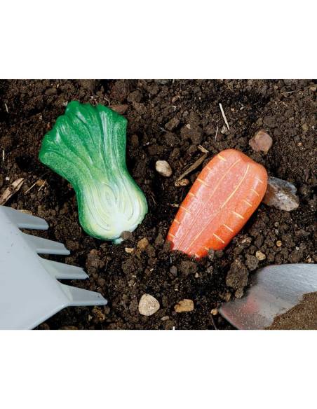 Légumes sensoriel en pierre - Yellow Doord - YD1135 pour jeu libre, imitation et langage.