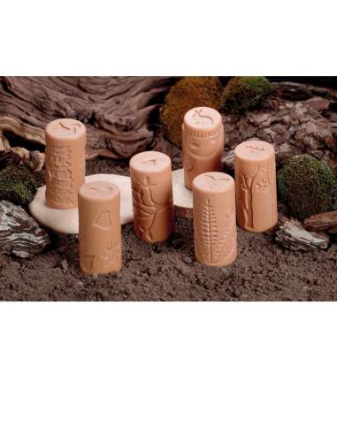 Rouleaux Yellow Door pour animaux de la forêt et leurs habitats. YD1155