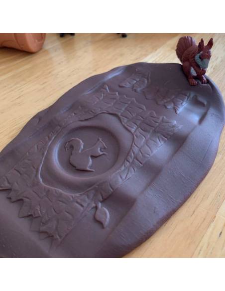 Rouleaux Yellow Door pour animaux de la forêt et leurs habitats. YD1155