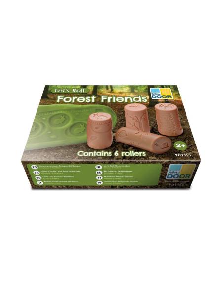 Rouleaux Yellow Door pour animaux de la forêt et leurs habitats. YD1155