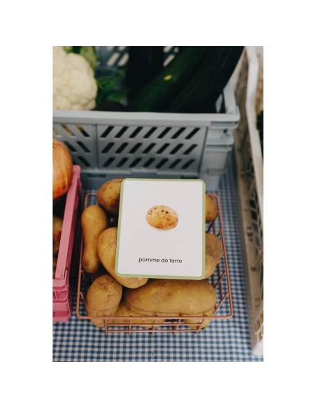 Mini-Mondy Fruits & Légumes – Observe Éditions – Coffret vocabulaire Montessori