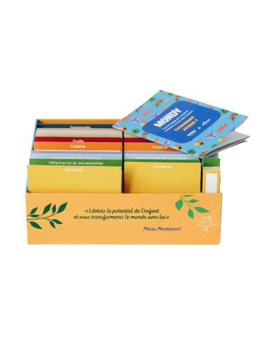 Giga-Mondy - Observe Montessori - Coffret complet pour enrichir le vocabulaire