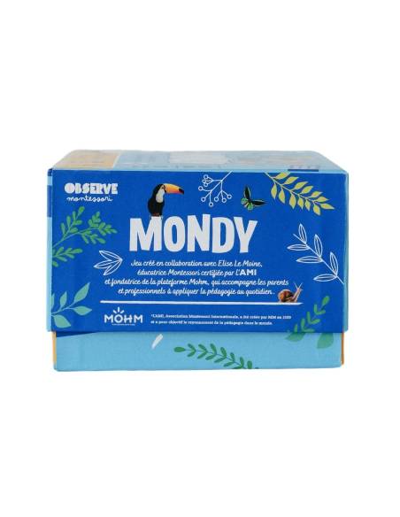 Giga Mondy – 600 cartes de nomenclature Montessori – Observe Éditions