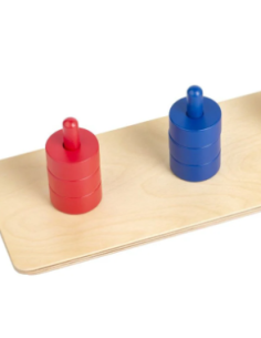 Disques colorés sur tiges verticales - GAM Montessori - 1MM2871 2