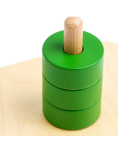 Disques sur tige verticale - GAM Montessori - 1MM282 2