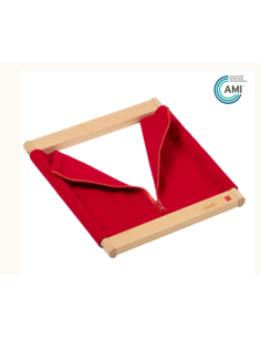 Mon premier cadre d'habillage fermeture éclair - GAM Montessori  - 1MM276 2