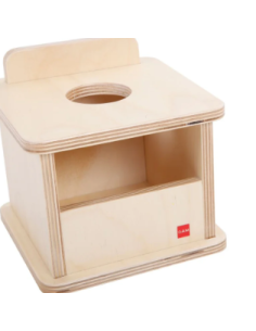 Boite d'encastrement avec balle de tricot - GAM Montessori - 1MM262 2