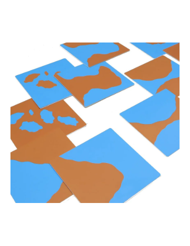 Cartes des formes géographiques GAM