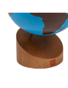 Globe Coloré des continents aux couleurs originales GAM Montessori - 1MM2203BS1 2