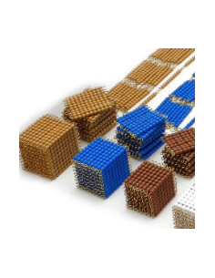 Matériel complet des perles en nylon - GAM Montessori - 1MM1111 2