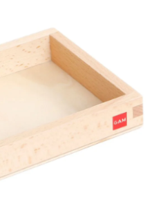 Petit plateau en bois - 11 x 11 x 2 cm - GAM Montessori - 1MM0991 2