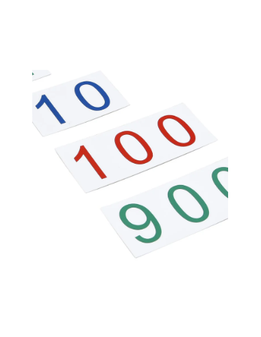 Grandes cartes des symboles en plastique Gam