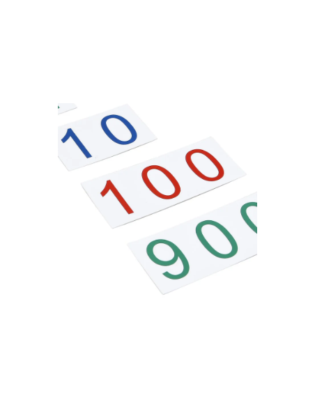 Grandes cartes des symboles en plastique Gam