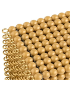 Cube de 1000 perles Nylon - GAM Montessori - 1MM0901 2