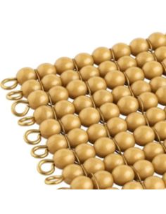 Carré de 100 perles Nylon - GAM Montessori - 1MM0891 2