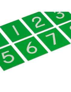 Chiffres rugueux : version US - GAM Montessori - 1MM0831US 2