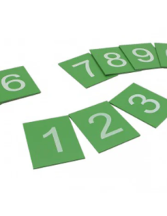 Chiffres rugueux : version internationale - GAM Montessori - 1MM0831 2