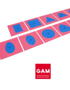 Formes à dessins métalliques - GAM Montessori - 1MM050A 2