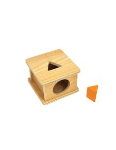 Boîte à forme : le prisme triangulaire 2