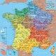 Puzzle "carte de France des départements"