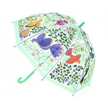 Parapluie - fleurs et oiseaux