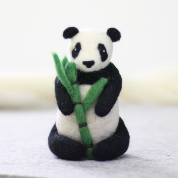 Kit de feutrage : Panda géant