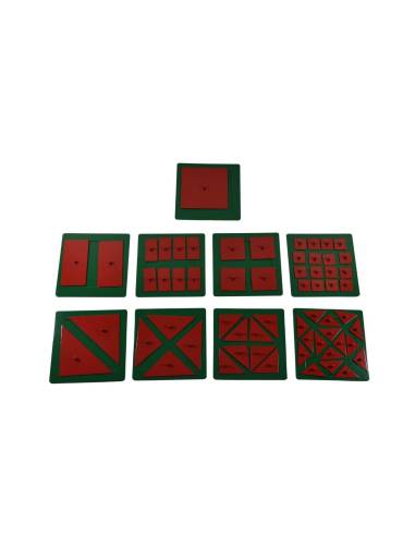 Carrés métalliques