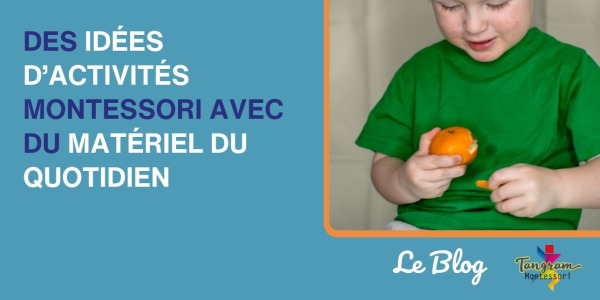 Des idées d’activités Montessori avec du matériel du quotidien – Autonomie et créativité à la maison